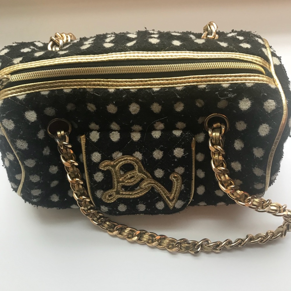 Betseyville Dotting Around Barrel with Gold Chains